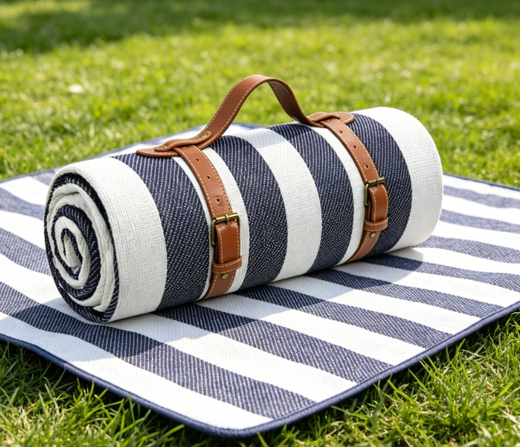 Three-Layer Extra-Thick Waterproof Picnic Blanket