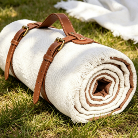 2-In-1 Waterproof Dual-Layer Picnic Blanket