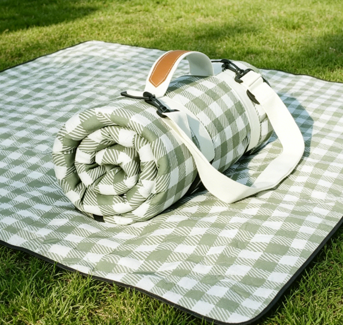 Stylish Foldable Waterproof Picnic Blanket - Image 2