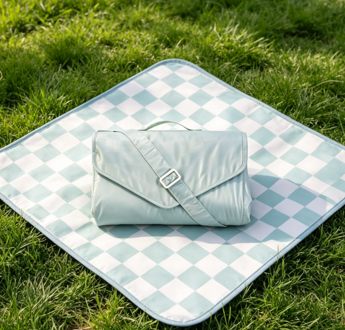 Recycled Fiber Sand-Proof Picnic Blanket - Image 2