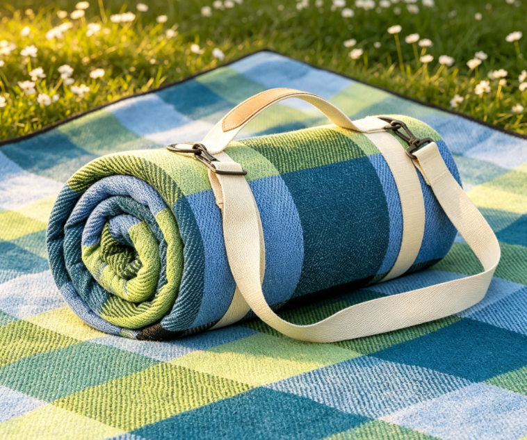 Cute-Patterned Waterproof Picnic Blanket - Image 2