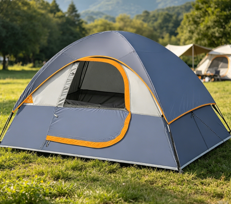 Waterproof & Windproof Dome Tent — Easy to Pitch
