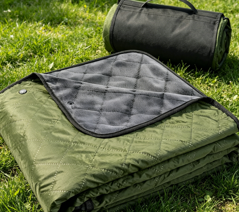 Large Fleece - Waterproof Camping Blanket - Image 2