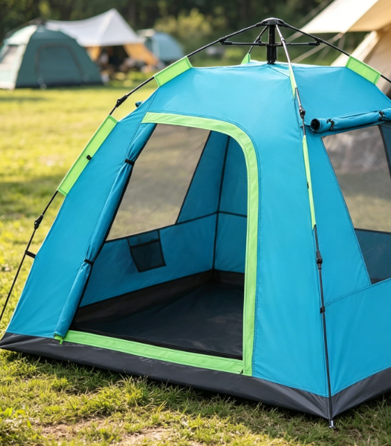 Quick-Setup 2-Person Tent — Lightweight, Breathable, & Features Hanging Hooks - Image 2