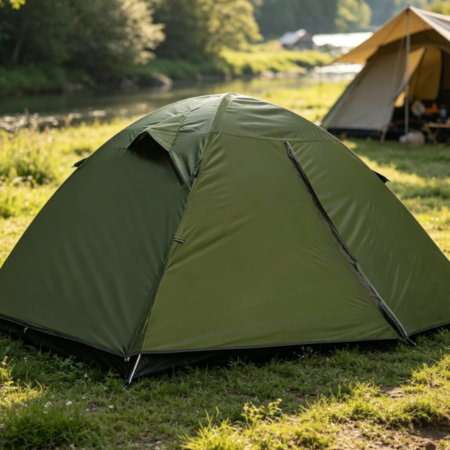 Ultralight Hiking Tent — Windproof, Waterproof, & Dual-Door Design