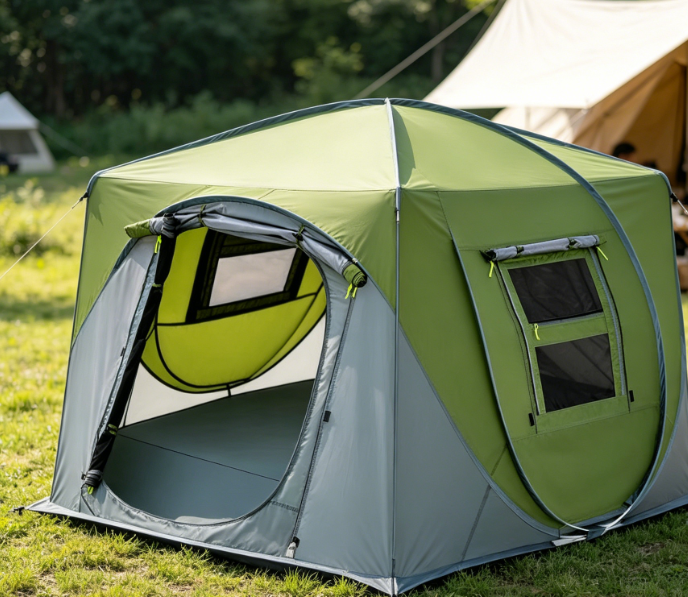 Quick-Setup Automatic Tent — Waterproof & Dual-Door Design - Image 2