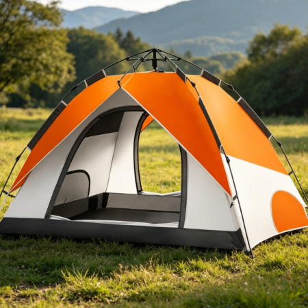 Quick-Setup Dome Tent — Windproof, Waterproof, & Dual-Door Design