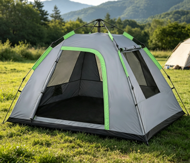 Quick-Setup 2-Person Tent — Pre-Attached Poles & Breathable - Image 2