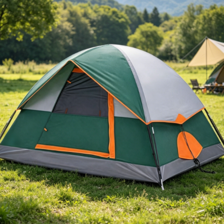 Windproof & Waterproof Dome Tent — Multi-Directional Ventilation