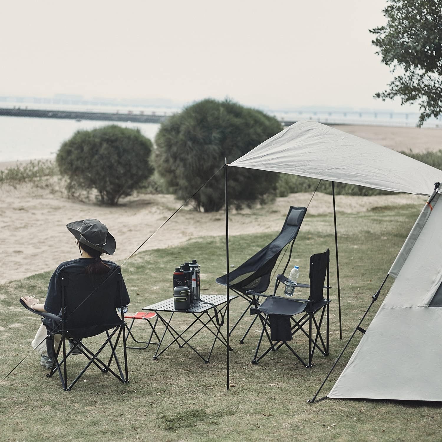 Portable Folding Camping Chair For Outdoor Leisure - Image 2